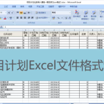 Gungho項目計劃編制（通過excel導入）